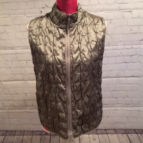 Mycra Pac One Reversible Quilted Vest (S) NWT
